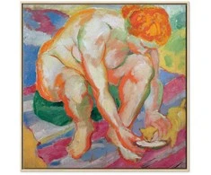 Artgeist Paveikslas - Franz Marc – Nude with cat