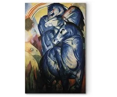 Artgeist Paveikslas - Franz Marc – The tower of mėlynas horses