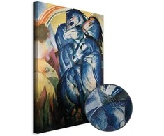 Artgeist Paveikslas - Franz Marc – The tower of mėlynas horses