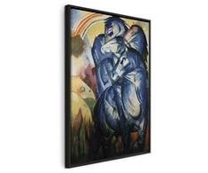 Artgeist Paveikslas - Franz Marc – The tower of mėlynas horses