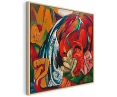 Artgeist Paveikslas - Franz Marc – The waterfall (Women under a waterfall)