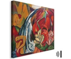 Artgeist Paveikslas - Franz Marc – The waterfall (Women under a waterfall)