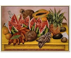 Artgeist Paveikslas - Frida Kahlo – A Bride Frightened at the Sight of Life Opened