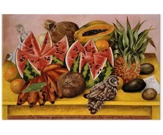 Artgeist Paveikslas - Frida Kahlo – A Bride Frightened at the Sight of Life Opened