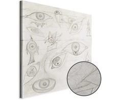 Artgeist Paveikslas - Frida Kahlo – Drawing of Eyes
