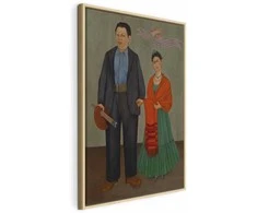 Artgeist Paveikslas - Frida Kahlo – Frida and Diego Rivera