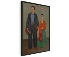 Artgeist Paveikslas - Frida Kahlo – Frida and Diego Rivera