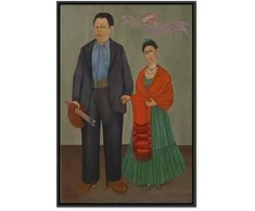 Artgeist Paveikslas - Frida Kahlo – Frida and Diego Rivera