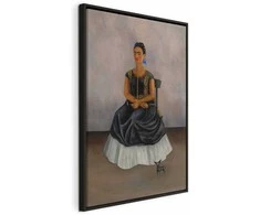 Artgeist Paveikslas - Frida Kahlo – Itzcuintli Dog with Me