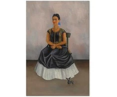 Artgeist Paveikslas - Frida Kahlo – Itzcuintli Dog with Me