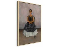 Artgeist Paveikslas - Frida Kahlo – Itzcuintli Dog with Me