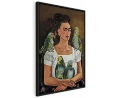 Artgeist Paveikslas - Frida Kahlo – Me and My Parrots