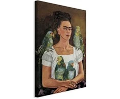 Artgeist Paveikslas - Frida Kahlo – Me and My Parrots