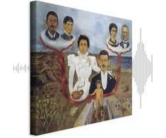 Artgeist Paveikslas - Frida Kahlo – My Grandparents, My Parents and I