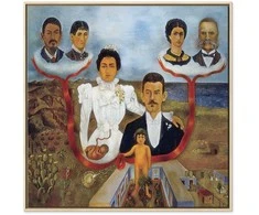 Artgeist Paveikslas - Frida Kahlo – My Grandparents, My Parents and I