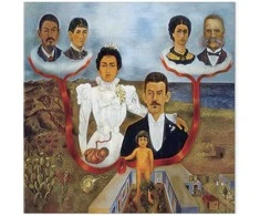 Artgeist Paveikslas - Frida Kahlo – My Grandparents, My Parents and I