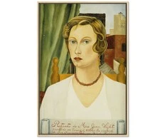 Artgeist Paveikslas - Frida Kahlo – Portrait of Mrs. Jean Wight