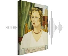 Artgeist Paveikslas - Frida Kahlo – Portrait of Mrs. Jean Wight