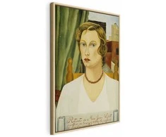 Artgeist Paveikslas - Frida Kahlo – Portrait of Mrs. Jean Wight