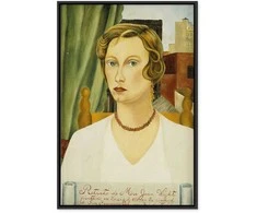 Artgeist Paveikslas - Frida Kahlo – Portrait of Mrs. Jean Wight