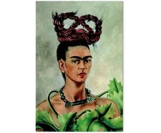 Artgeist Paveikslas - Frida Kahlo – Self-Portrait with Braid