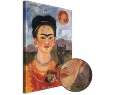 Artgeist Paveikslas - Frida Kahlo – Self-Portrait with Diego on My Breast