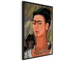 Artgeist Paveikslas - Frida Kahlo – Self-Portrait with Monkey