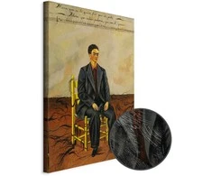 Artgeist Paveikslas - Frida Kahlo – Self-Portrait with Cropped Hair