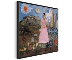 Artgeist Paveikslas - Frida Kahlo – Self-Portrait on the Borderline Between Mexico and the United States