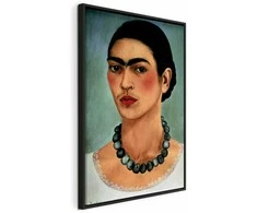 Artgeist Paveikslas - Frida Kahlo – Self-Portrait with Beaded Necklace