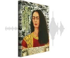 Artgeist Paveikslas - Frida Kahlo – Self-Portrait with Loose Hair