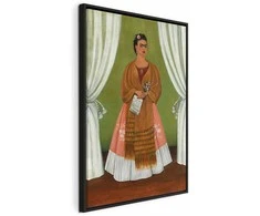 Artgeist Paveikslas - Frida Kahlo – Self-Portrait Dedicated to Leon Trotsky
