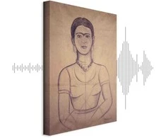 Artgeist Paveikslas - Frida Kahlo – Self-Portrait, 1929 (charcoal drawing)
