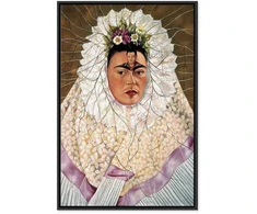 Artgeist Paveikslas - Frida Kahlo – Self-Portrait as a Tehuana (Diego on My Mind)