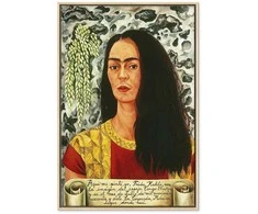 Artgeist Paveikslas - Frida Kahlo – Self-Portrait with Loose Hair