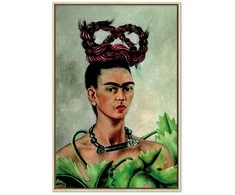 Artgeist Paveikslas - Frida Kahlo – Self-Portrait with Braid