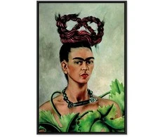 Artgeist Paveikslas - Frida Kahlo – Self-Portrait with Braid