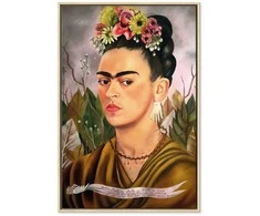 Artgeist Paveikslas - Frida Kahlo – Self-Portrait Dedicated to Dr. Eloesser