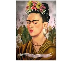 Artgeist Paveikslas - Frida Kahlo – Self-Portrait Dedicated to Dr. Eloesser