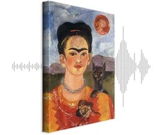 Artgeist Paveikslas - Frida Kahlo – Self-Portrait with Diego on My Breast