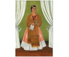 Artgeist Paveikslas - Frida Kahlo – Self-Portrait Dedicated to Leon Trotsky