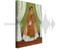 Artgeist Paveikslas - Frida Kahlo – Self-Portrait Dedicated to Leon Trotsky
