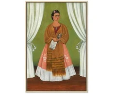 Artgeist Paveikslas - Frida Kahlo – Self-Portrait Dedicated to Leon Trotsky