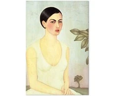 Artgeist Paveikslas - Frida Kahlo – The Baltas Lady