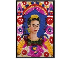 Artgeist Paveikslas - Frida Kahlo – The Frame (Self-Portrait)