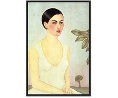 Artgeist Paveikslas - Frida Kahlo – The Baltas Lady