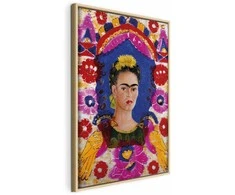 Artgeist Paveikslas - Frida Kahlo – The Frame (Self-Portrait)