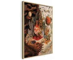 Artgeist Paveikslas - Frida Kahlo – The Love Embrace of the Universe, the Earth (Mexico), Myself, Diego, and Señor Xolotl