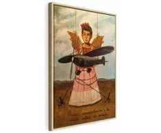 Artgeist Paveikslas - Frida Kahlo – They Asked for Planes and Got Straw Wings