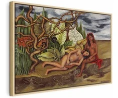 Artgeist Paveikslas - Frida Kahlo – Two Nudes in a Forest (The Earth Itself)